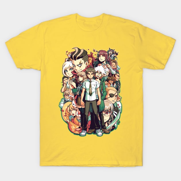 Danganronpa 2 T-Shirt by H0lyhandgrenade